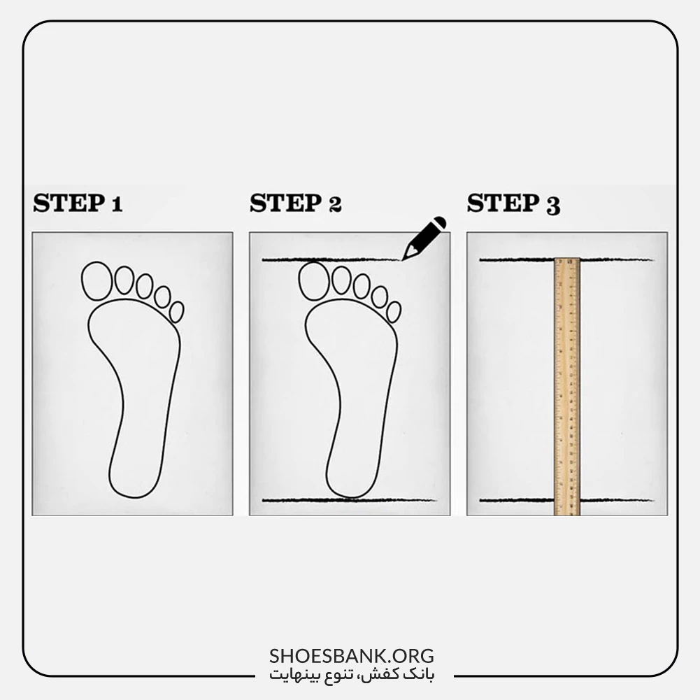 چطور پاهای خود را اندازه‌گیری کنیم؟